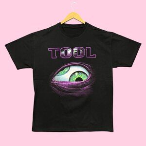 Tool Aenima Album Eye Cover Progressive Metal Band Tee L